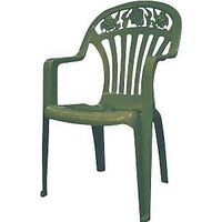 High Back Chair, Sage Green