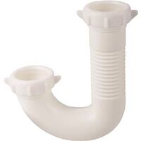 adjustable j-bend trap, 1 1/2in. or 1 1/4in.