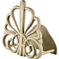Cast Iron Garden Hose Hanger, Gray