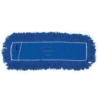 Synthetic Dust Mop Head, 5in. x 36in. Blue