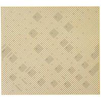 aluminum sheet, 36in. x 36in. cloverleaf brass