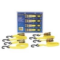 10 Ratchet Tiedown 4-Pc   