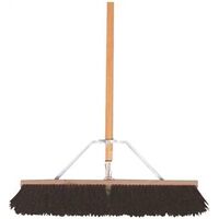palmyra contractor broom, 18in.