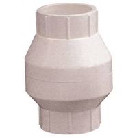 pvc check valve solder ends, 3/4in. 
