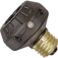 light control photo cell timer, black