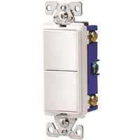 7358385 - DECO DUPLEX SWITCH WHITE