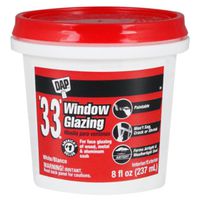 7369804 - 1/2PT WHT GLAZING COMPOUND