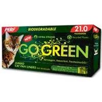 Go Green Kitty Litter Liner, Large 12 Pk