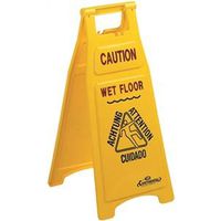 SIGN FLOOR CAUTION 2 SIDED    