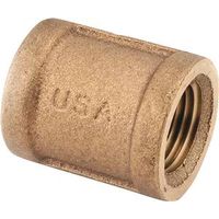 Anderson Metal 738103-20 Brass Pipe Coupling