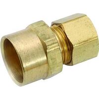 Brass Compression Adapter, 3/8in. x 5/8in.