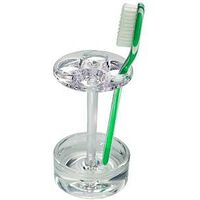 toothbrush stand, clear