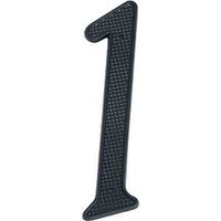 black house number, # 1