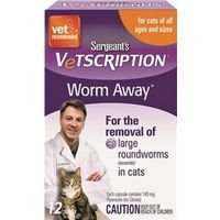 Vetscription Worm Away Dog and Cat Medicine