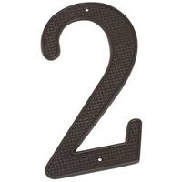 black house number, # 2