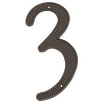 7446016 - 4" HOUSE NUMBER #3 BLACK