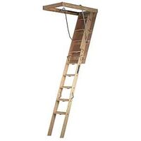 10 x 22in. 300 lb wood attic stairs 