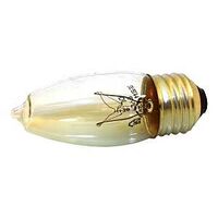 double life incandescent bulbs, 25 watt