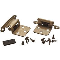 7474240 - BURN BRS STEEL OVERLAY HINGE