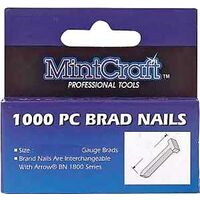 brad nails, 3/8in. - 10mm