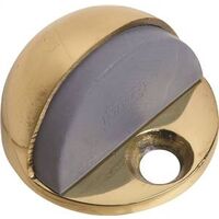 Floor Doorstop, 1/4in. Bright Brass