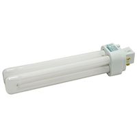Dulux D/E 20644 Double Tube Compact Fluorescent Lamp, 26 W, T12, 4-Pin G24Q-3, 10000 hr