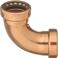 qtite push connect 90 degree elbow, 3/4in.