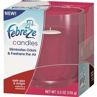febreze candles, apple