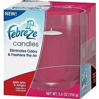 febreze candles, apple