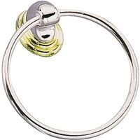 towel ring, brass/chrome