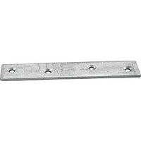 Mending Plate, 2 1/2in. x 5/8in. Zinc