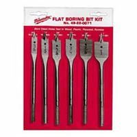 7577562 - BIT KIT FLAT BORING 6PC