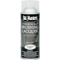 Brush Laquer Spray, 13 oz Semi-Gloss