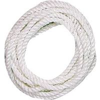 7585649 - DOCK LINE 3/8X25 NYLON WHITE