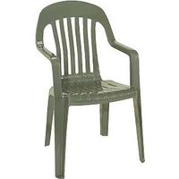 High Back Chair, Sage
