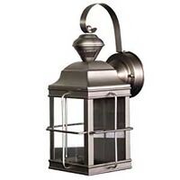 Motion Sensor Carriage Lantern, Bronze