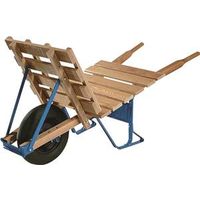 7606031 - BRICK & TILE WHEELBARROW,WOOD