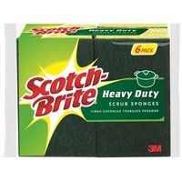 7613839 - HD SCRUB SPONGE 6PACK