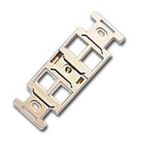 4 port quad wiring insert white