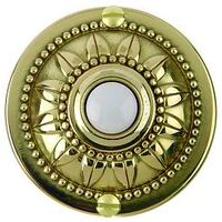 Wired Door Bell Button, Brass