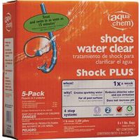 4 in 1 pool shock plus, 5 pk