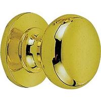 1 1/4" Polished Brass Knob