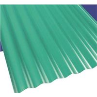 polycarbonate panel green, 12 x 26in.