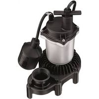 Simer 2975PC Submersible Sump Pump With Tethered Float Switch
