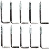 7660285 - 1IN ZINC SQ BEND HOOK #114