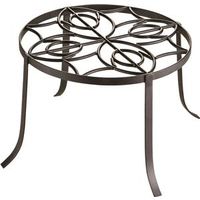 black iron plant stand