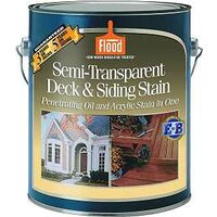 Semi-Transparent Deck & Siding Stain, Light Base