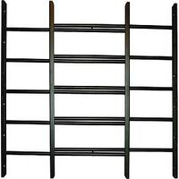 Five Bar Window Guard, Black