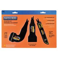 Spyder 900305 Reciprocating Saw Blade Starter Kit