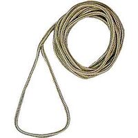 Double Braid Nylon Dock Line, 3/8in. x 15 Gloss White